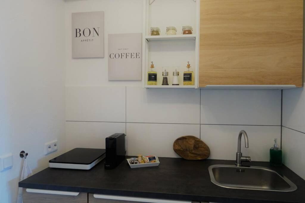 Modernes Apartment Mit Traumhaftem Blick Ins Gruene Bräunlingen Dış mekan fotoğraf
